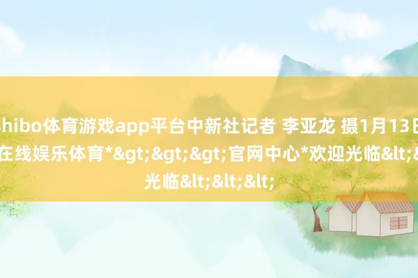 shibo体育游戏app平台中新社记者 李亚龙 摄1月13日-*世博在线娱乐体育*>>>官网中心*欢迎光临<<<